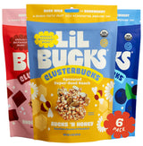 Clusterbucks Superfood Clusters - Grain-Free, Keto-Friendly Granola with Regeneratively Grown Sprouted Buckwheat- Gluten-Free, Low-Carb, Organic