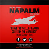 Napalm Coffee Single Serve Pods - Extra Dark Roast, Bold & Strong, Arabica, 12 Count (Pack of 1)