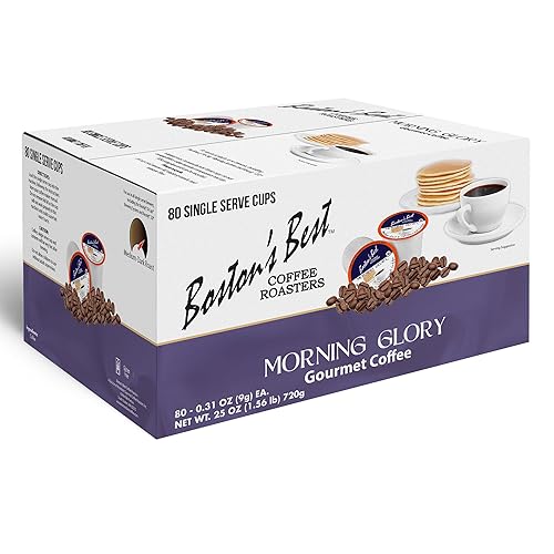 Boston’s Best - Morning Glory Blend, Delicious Medium Dark Roast Coffee, Gourmet Compatible with Keurig Coffee Maker, 1 Count (80 Single Serve Cups)