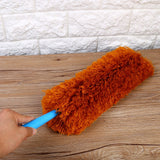 Duster, Washable Anti Static Duster with Soft Microfiber for Cleaning, Home Furniture, Car Cleaning Tool(Dark Brown)