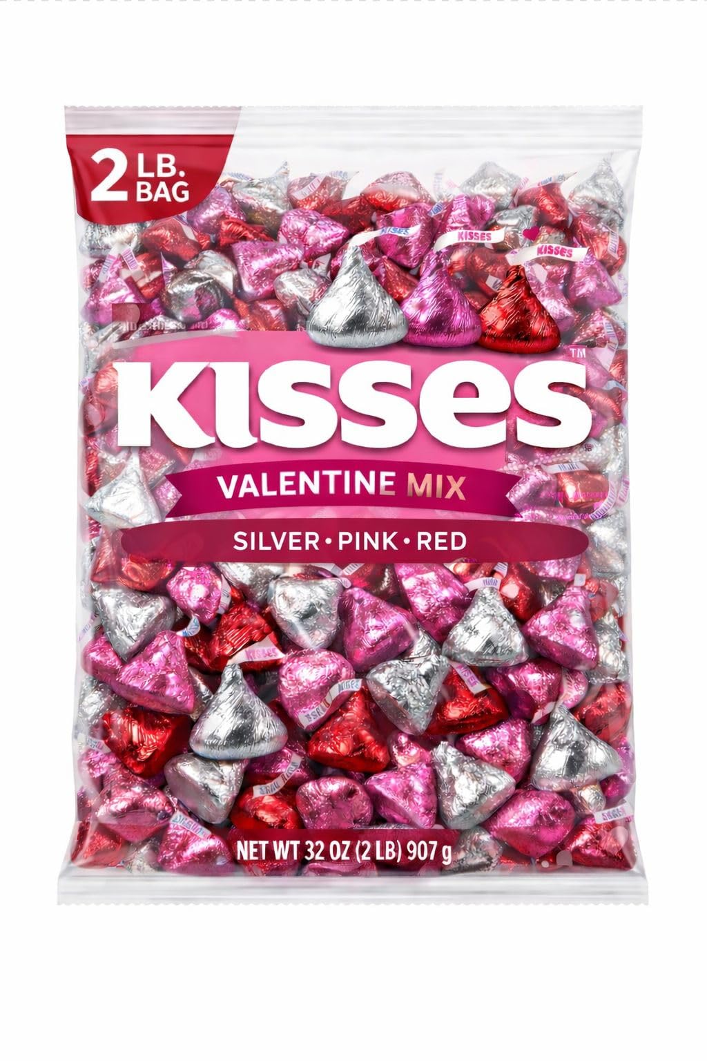Kises 2lb Pack of Valentines Candy Individually Wrapped, Enjoy Valentines Chocolates for Sharing with Friends and Family, Ideal for Gifting, Candy