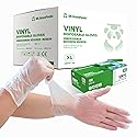 Dr.GreenPanda XL 1000pcs Clear Vinyl 3mil Disposable Food Safe Gloves for Food Service Food Prep Food Handling Cooking Cleaning Multipurpose Light