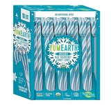 YumEarth Organic Candy Canes - Individually Wrapped Full Size Blue Raspberry Candy Canes - Dye Free, Allergy Friendly, Non GMO, Gluten Free, Vegan