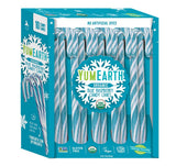 YumEarth Organic Candy Canes - Individually Wrapped Full Size Blue Raspberry Candy Canes - Dye Free, Allergy Friendly, Non GMO, Gluten Free, Vegan