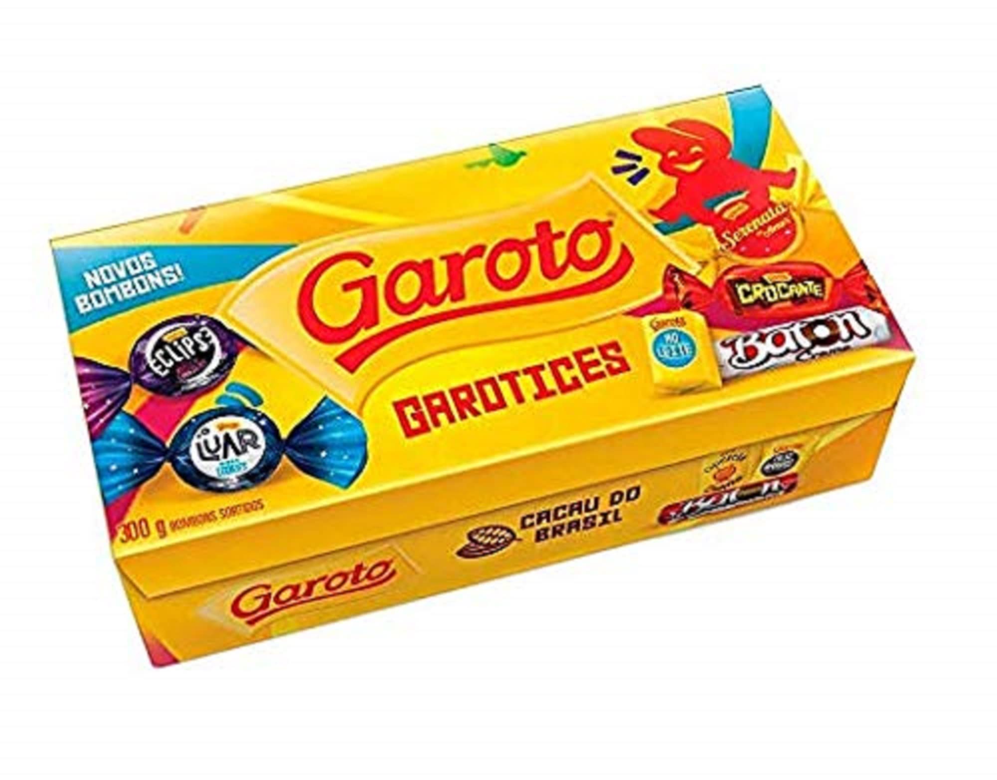 Assorted Bonbons Garoto - 14.1oz | Caixa de Bombons Sortidos Garoto - 400g - (PACK OF 06)