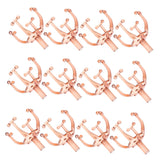 Ciieeo 50pcs Chocolate Bouquet Holders for Flower Arrangements Transparent Truffle Liners for Valentine Day Candy Packaging and Decoration