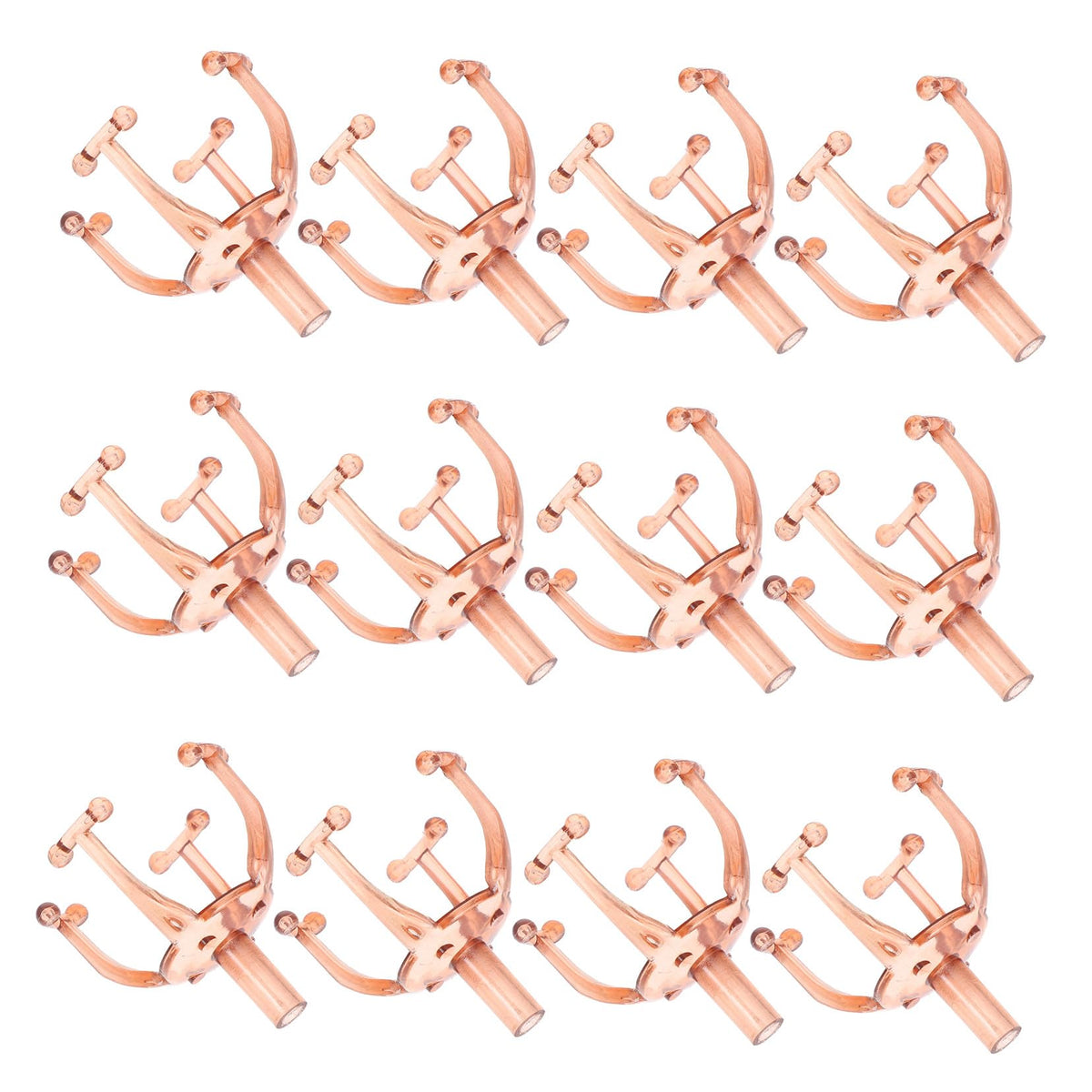 Ciieeo 50pcs Chocolate Bouquet Holders for Flower Arrangements Transparent Truffle Liners for Valentine Day Candy Packaging and Decoration