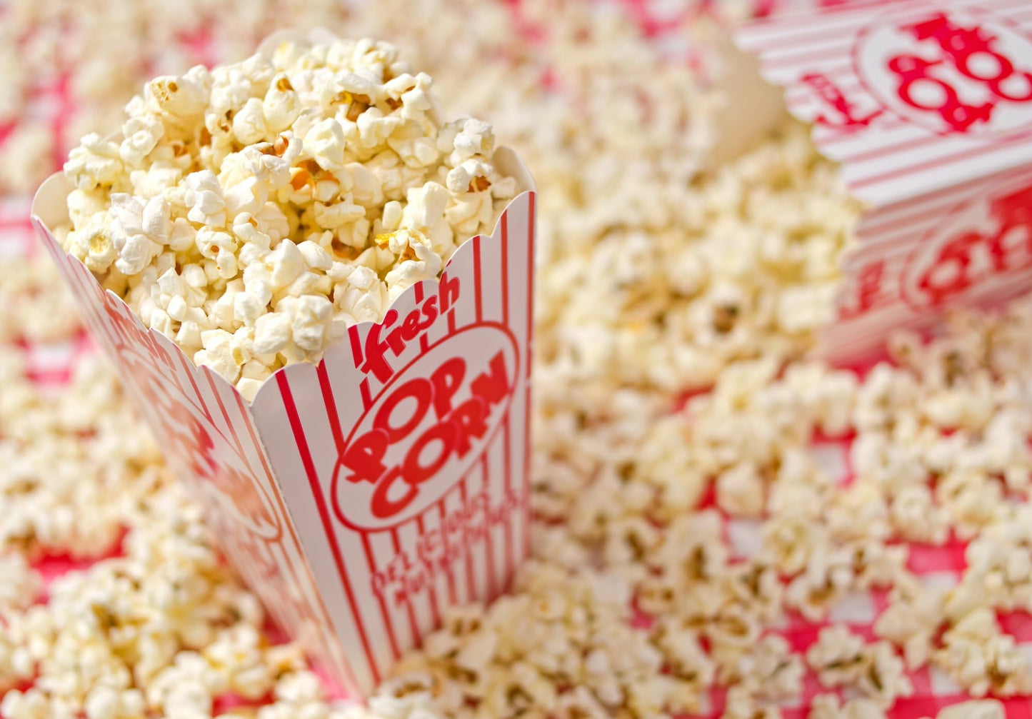 Popped! Republic Movie Theater Butter Flavored, Vegan, Gluten Free, Popcorn. 2.2 oz Bags (approx 6 cups per ouch) Pack of 6