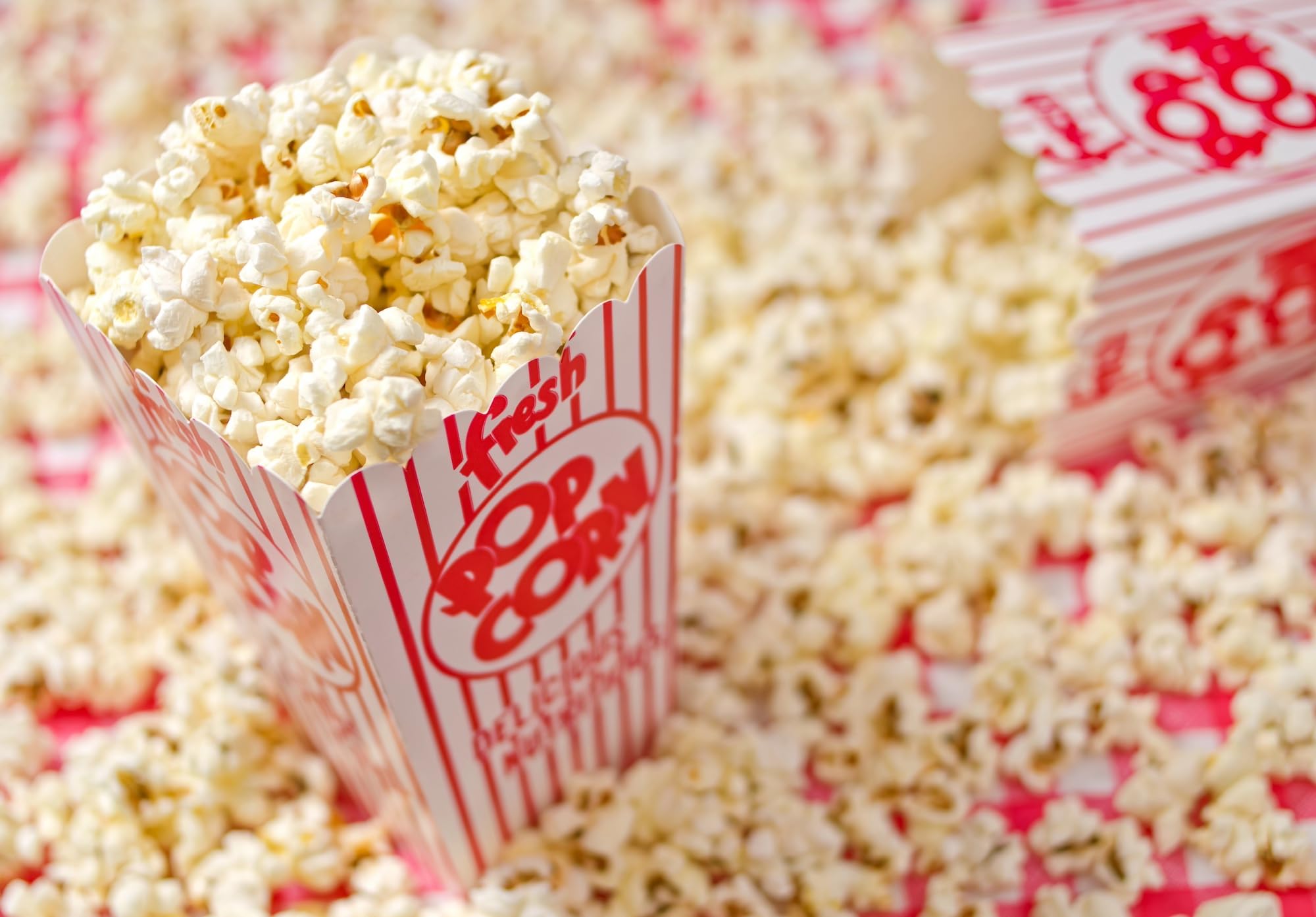 Popped! Republic Movie Theater Butter Flavored, Vegan, Gluten Free, Popcorn. 2.2 oz Bags (approx 6 cups per ouch) Pack of 6