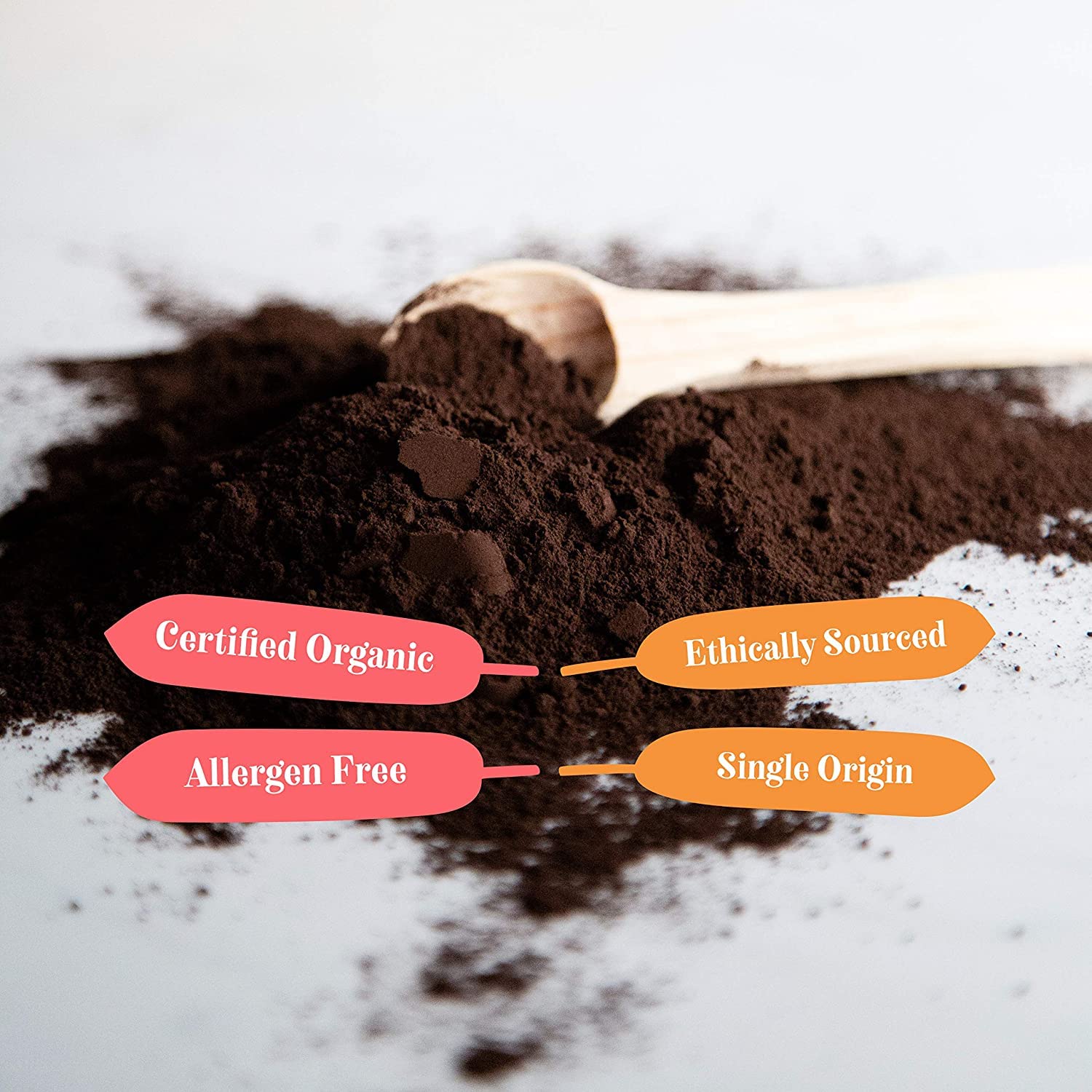 Weirdo Good Black Velvet Cacao - Organic, Allergen-Free, Premium Black Cocoa Powder, Ultra-Dutched for Extra-Dark Baking, 7 oz