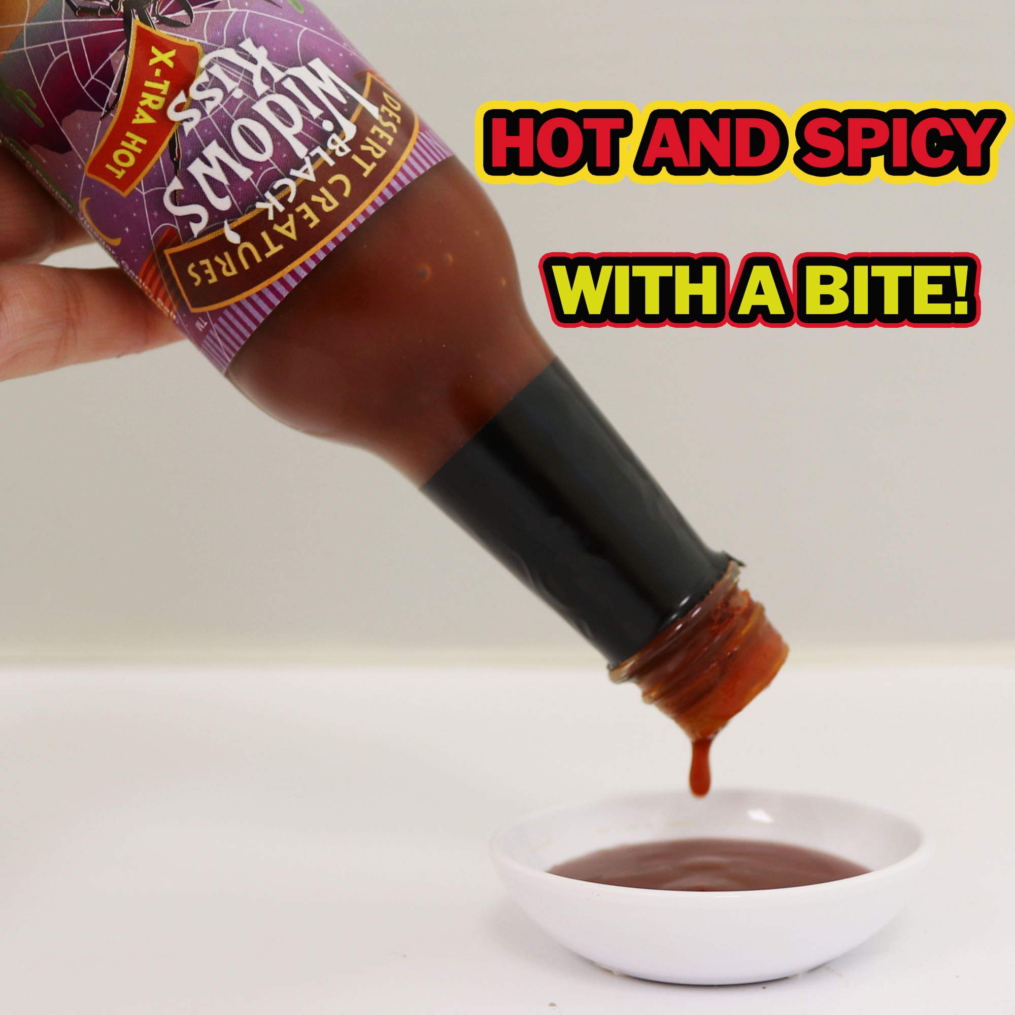Desert Creatures Habanero Hot Sauce - Black Widow's Kiss - Extra Hot!