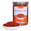 MOCKRAND Sea Buckthorn Berry 7.05Oz/200g, Sea Buckthorn Tea, Dried Seaberry, Seabuckthorn, ??,Hand Picked Whole Berry Fruit