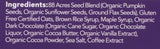 88 Acres Double Chocolate Mocha Granola Bar 9 Count, 1.6 OZ