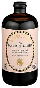 Explorer Cold Brew, Coffee Cold Brew Concentrate Decaf Daydreamer Organic, 32 Fl Oz