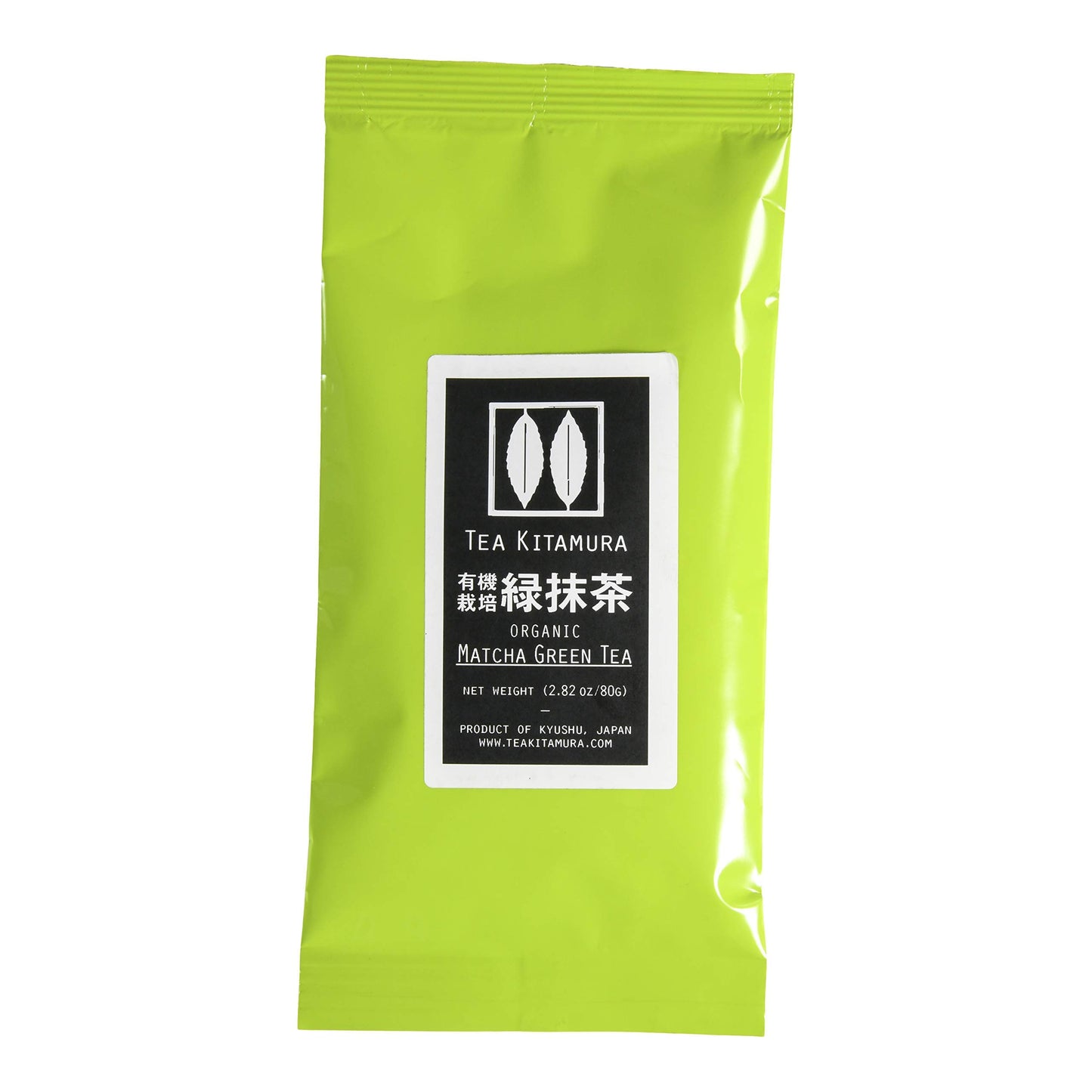 Organic Single-origin Japanese Matcha Green Tea (Ryoku-cha with Matcha) Loose Leaf 2.82 oz (80g) by Tea Kitamura