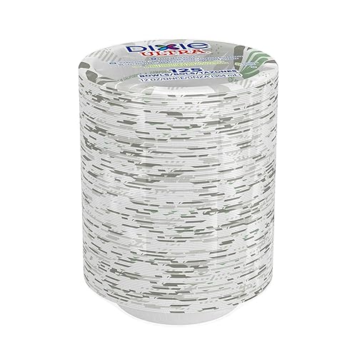 Dixie Ultra SXB12WSPK Bowls, Heavy Weight, 12oz., 125/PK, Pathways/White