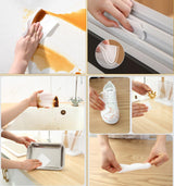 Magic Sponge Eraser Sheets, 52Pcs All-Purpose White Melamine Sponge Convex Point Disposable Magic Cleaning Wipes for Furniture Kitchenware