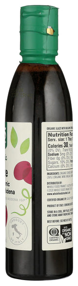 365 by Whole Foods Market, Organic Balsamic Glaze, 8.45 Fl Oz