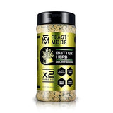 Butter Herb Seasoning | Feast Mode Flavors 10oz Master Edition | Low Sodium | Low Calorie | Zero Artificial Fillers Binders or Dyes | Natural Meal