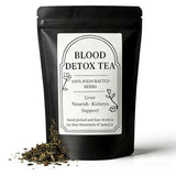 Blood Detox Tea Jamaica, Blood Detox Tea From Jamaica, Rich in Cinnamon, Flower Flagweed, Burdock Root and Wild Cinnamon Leaves, 100% Natural Wild