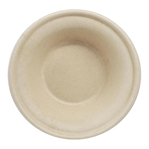 World Centric Compostable Paper Bowls, 11.5 Oz (Pack of 20), Made from Unbleached Plant Fiber, Sustainable, Heavy Duty, Leak Resistant, Microwave