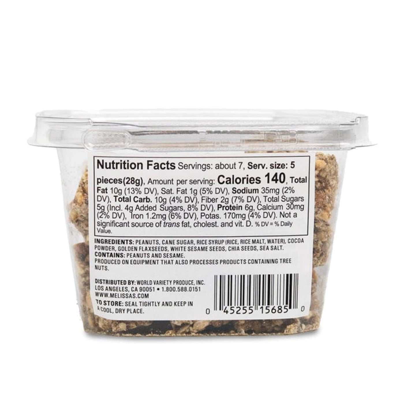 Melissa's Clean Snax® with Chia and Flaxseed, Gluten-free Packaged Snacks, All-Natural, No Artificial Flavors Added, Low Sodium Healthy Crispy Snacks
