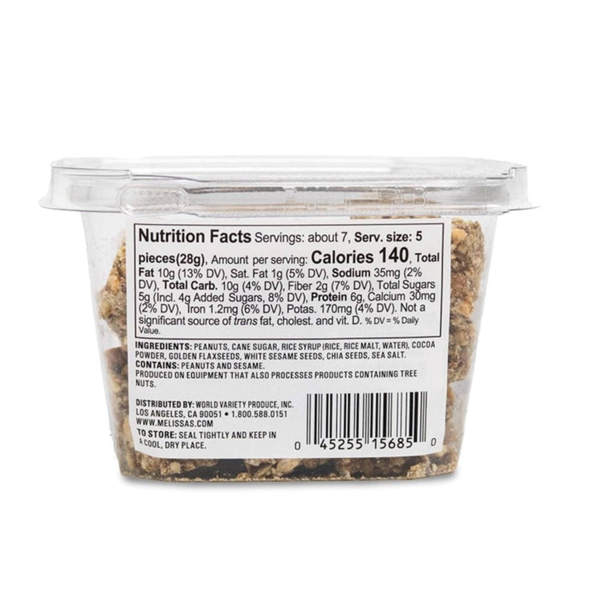 Melissa's Clean Snax® with Chia and Flaxseed, Gluten-free Packaged Snacks, All-Natural, No Artificial Flavors Added, Low Sodium Healthy Crispy Snacks