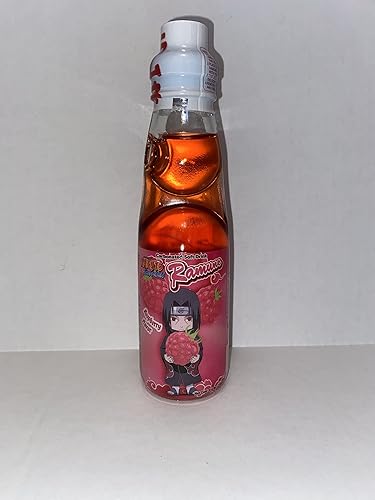 Naruto Ramune 6.6 fl oz Raspberry Soda