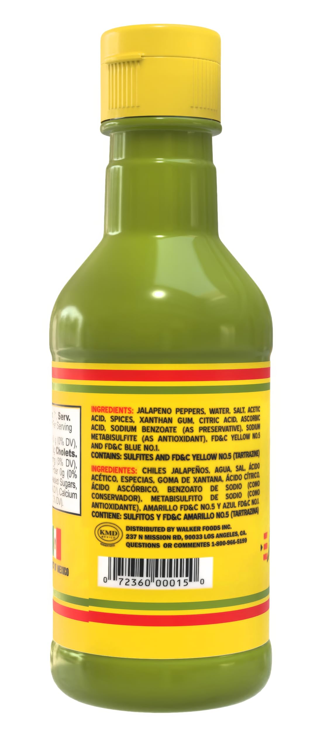 El Pato Green Jalapeno Hot Sauce Medium