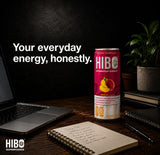 HIBO Superfood Energy Peach, Sugar Free, 150mg Caffeine