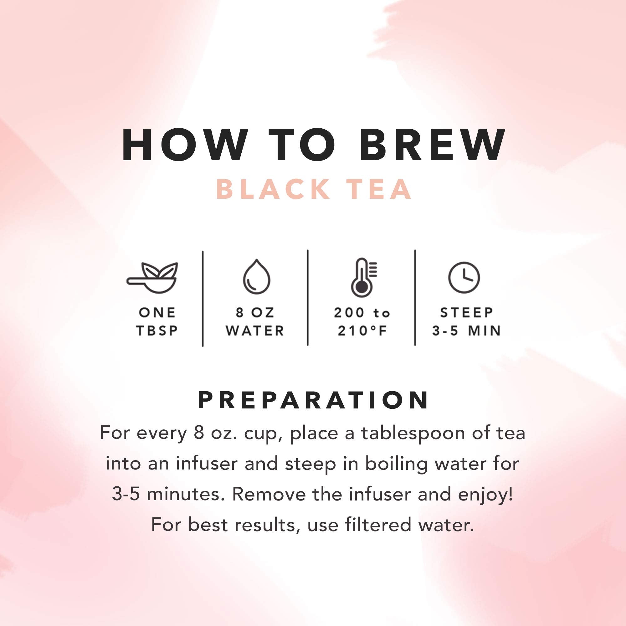 Pinky Up Organic Chai Latte Tea - Whole Leaf Organic Black Tea, 40-60mg Caffeine Per Serving, Naturally Calorie Free & Gluten Free Flavored Tea, 3 Oz