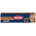 Barilla Whole Grain Spaghetti Pasta, 16 oz. Box - Non-GMO, Made With 100% Whole Grain Durum Wheat - Great Source of Fiber