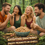 Peanuts In Shell | 2 LB Bulk Value Pack | Unsalted & Roasted - Healthy natural snack, Perfect for office, share and TO-GO | Value Pack, Whole Peanuts