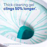 Clorox Toilet Bowl Cleaner Clinging Bleach Gel, Ocean Mist, 24 Fluid Ounces (Package May Vary)