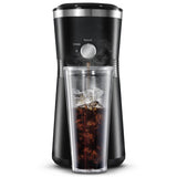 MaiyO Iced Coffee Maker with 25 fl oz. Reusable Tumbler, Black