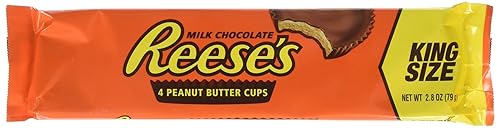 Reese's Peanut Butter Cup King Size 2.8 oz, 24/Box