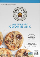 King Arthur Gluten-Free Cookie Mix, Non-GMO Project Verified, Certified Kosher, Non-Dairy, 16 Oz