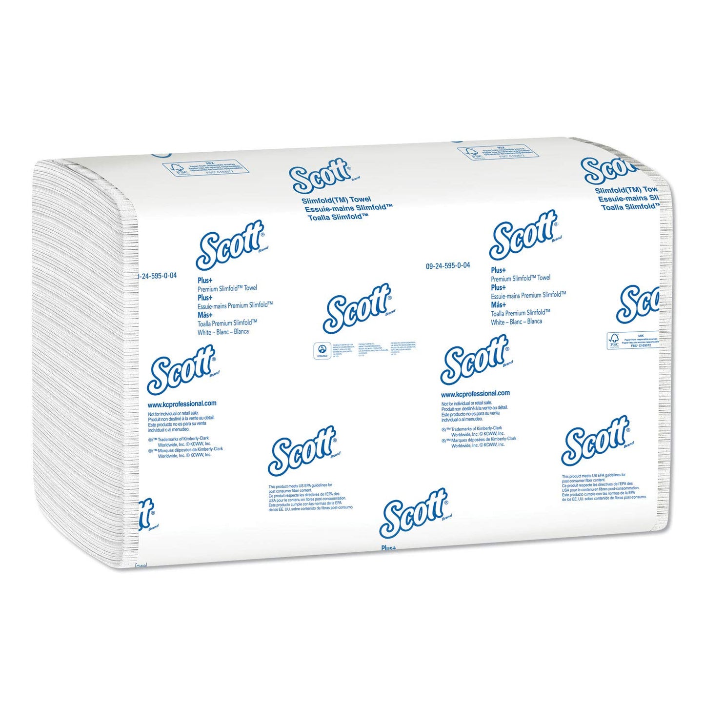 Kleenex Slim-Fold Paper Towels - 90 Covers per Pack
