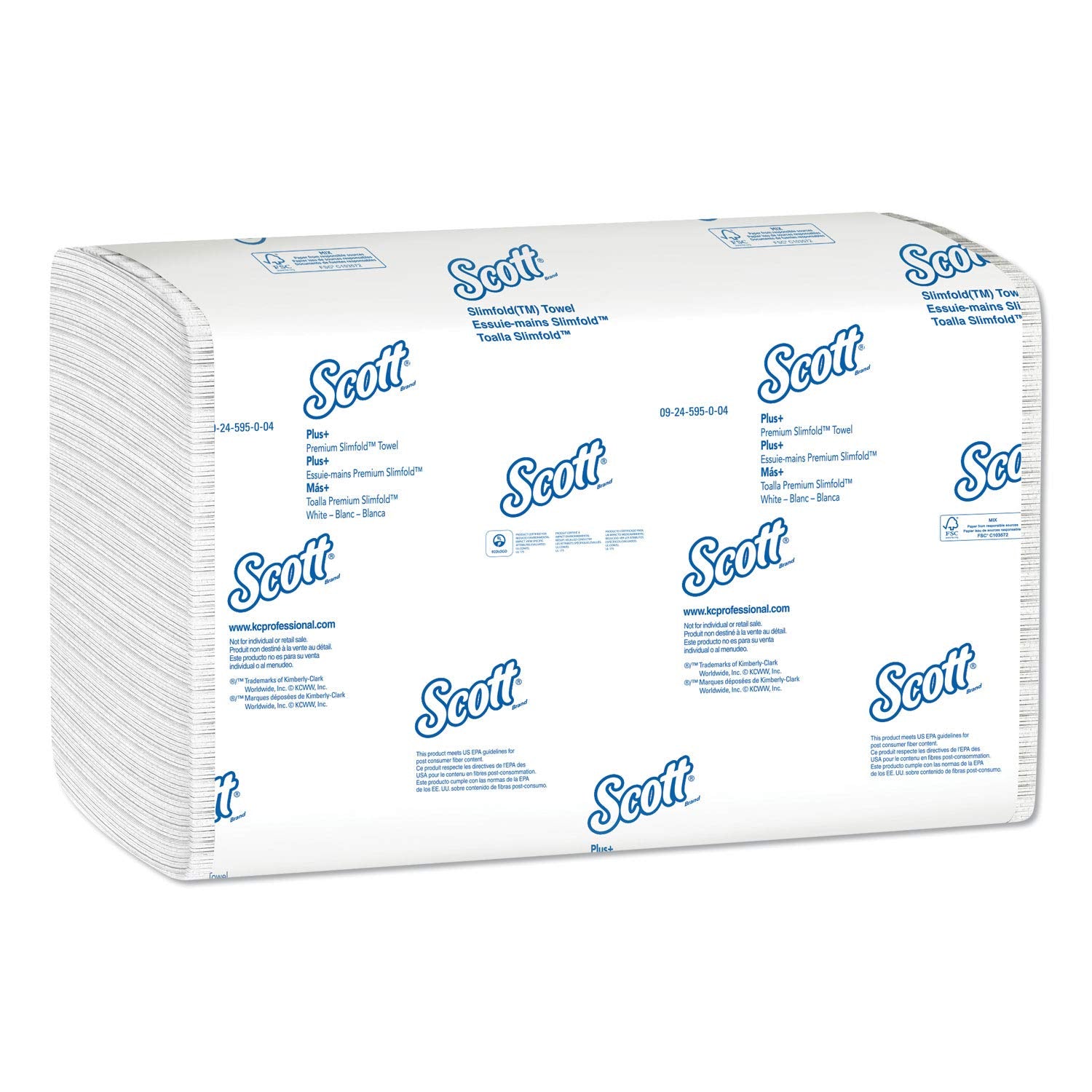 Kleenex Slim-Fold Paper Towels - 90 Covers per Pack