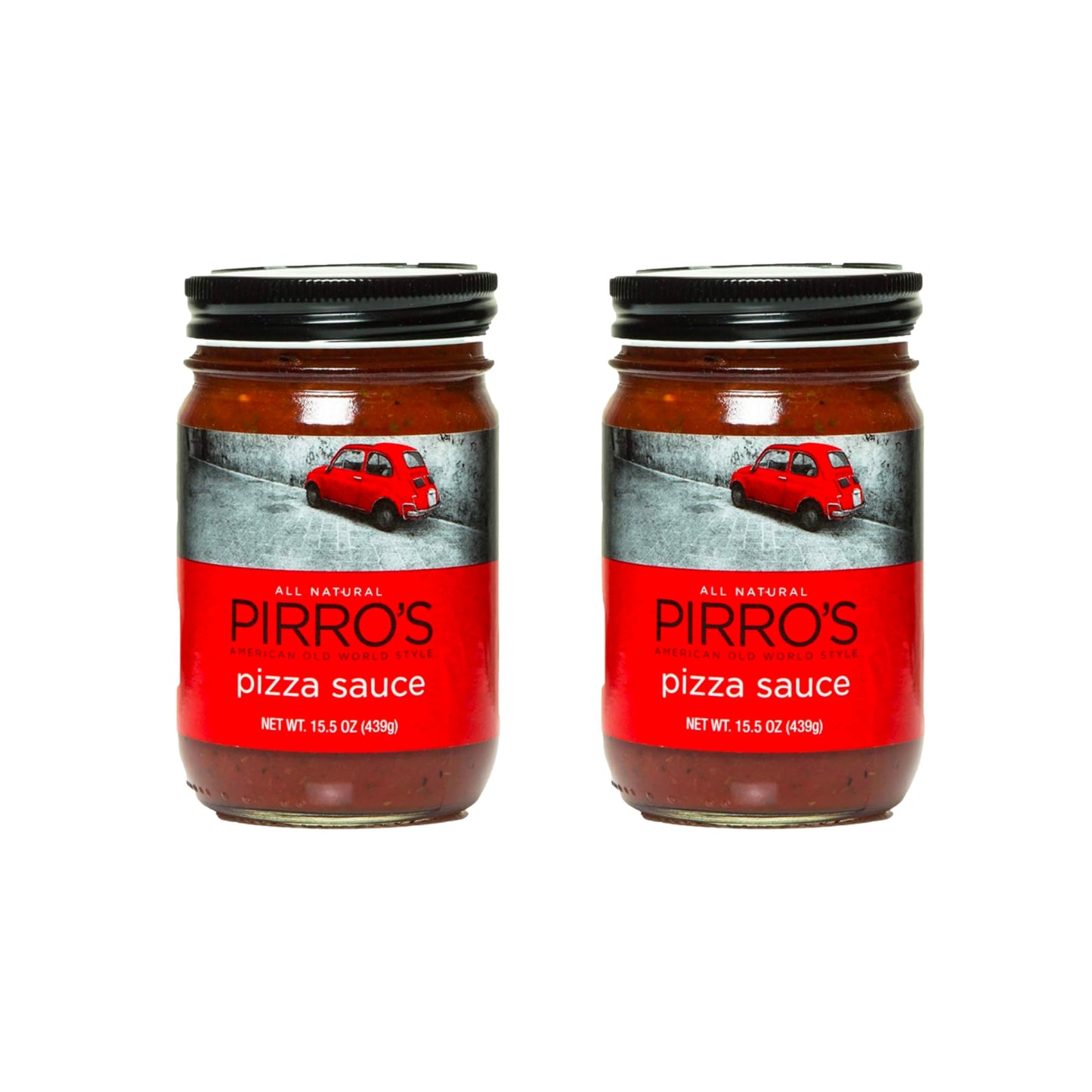 Pirro's Pizza, All Natural Sauce, 15.5 Ounce (Pack of 2)