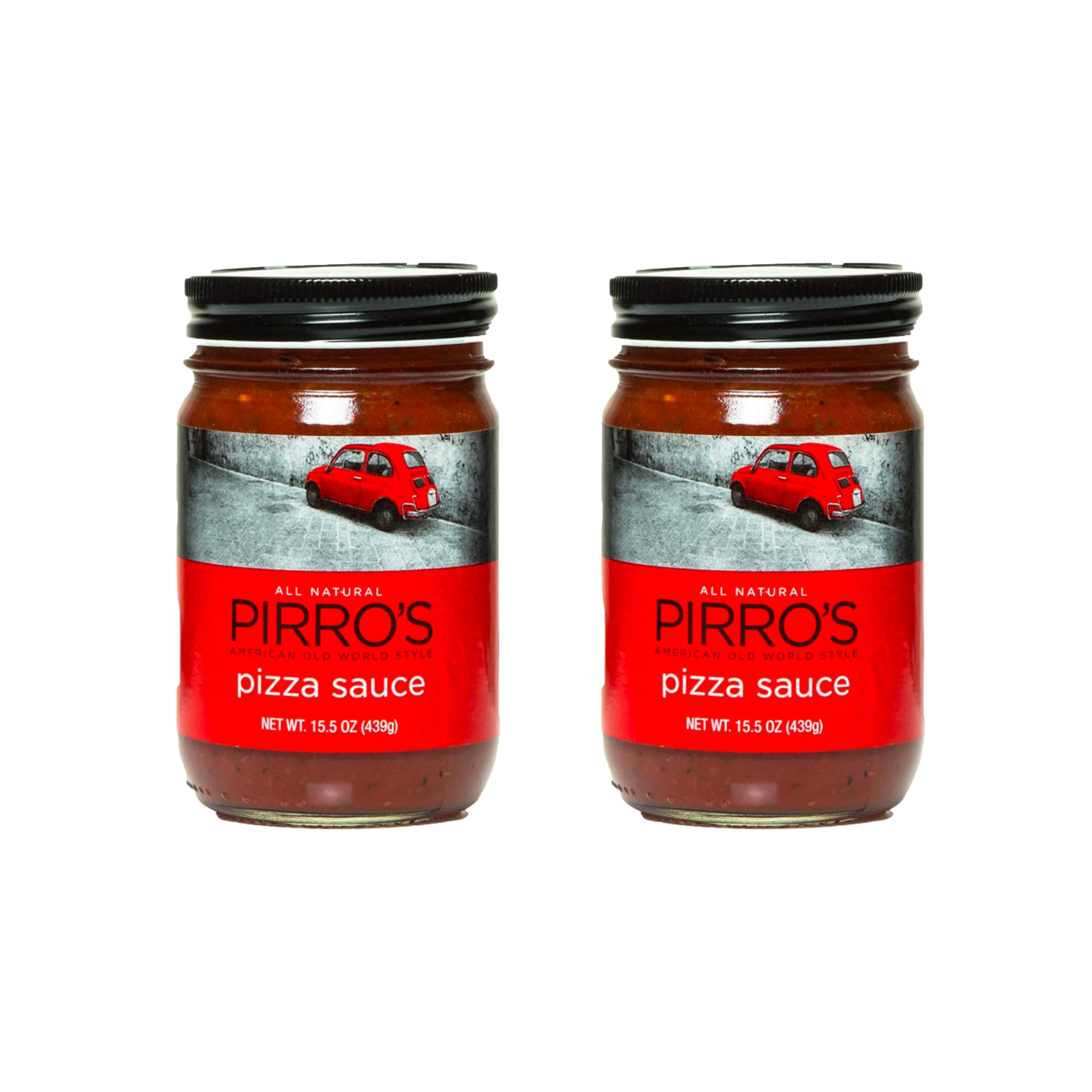 Pirro's Pizza, All Natural Sauce, 15.5 Ounce (Pack of 2)