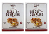 Cracker Barrel Biscuit and Dumpling Mix 2 Lbs Pack Of 2! Easy Premade Mix Makes Biscuits Or Dumplings! Delicious Homemade Southern Style Dumplings