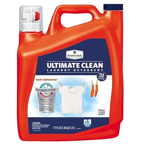 Member's Mark Ultimate Clean Liquid Laundry Detergent - 177 oz. - 115 Loads