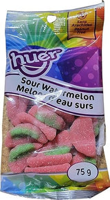 Huer Sour Watermelon Gummy Candy, 75g/2.6 oz