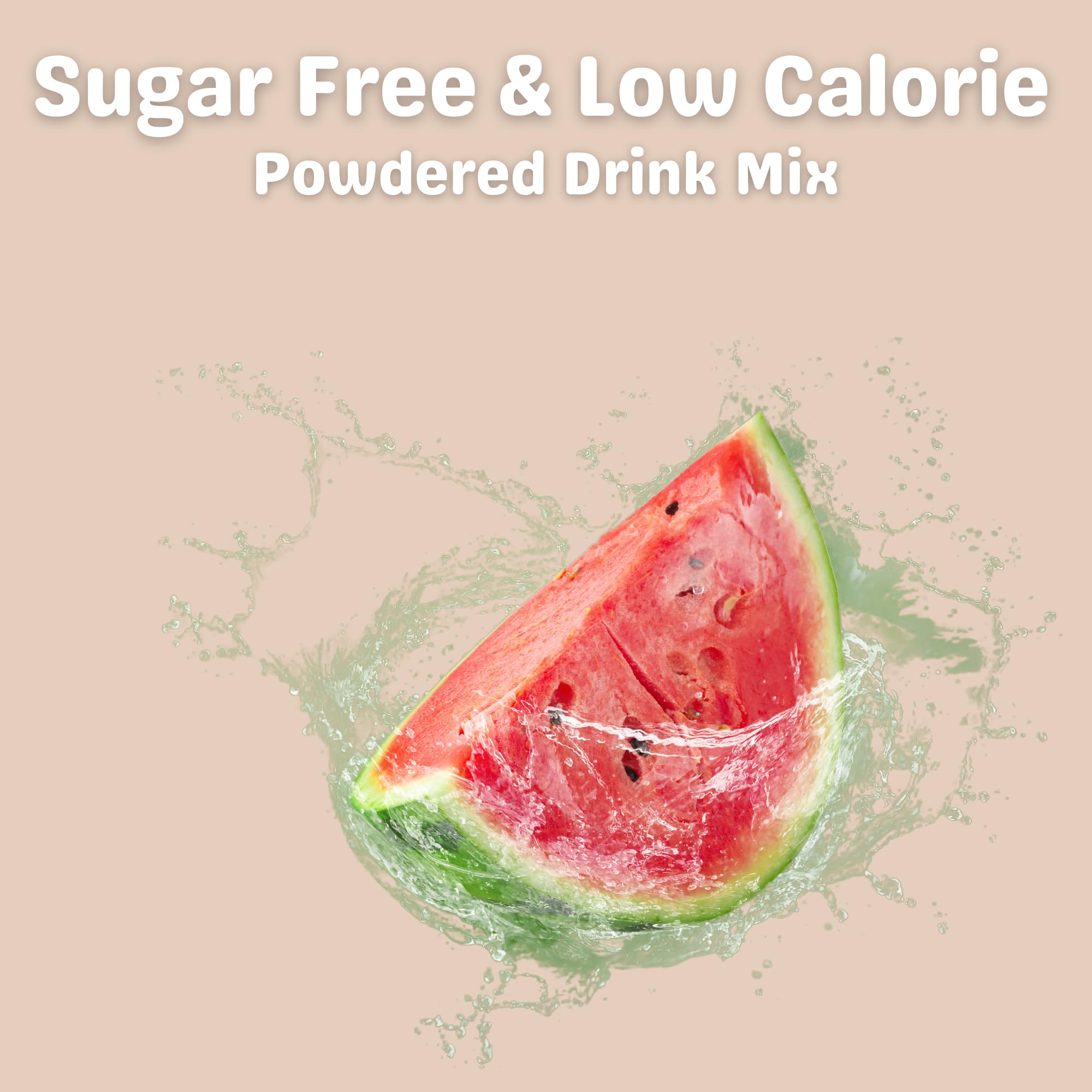 Bolero- Sugar Free Drink Mix Packets Watermelon Fruit Flavors | Powdered Flavored Water Packets | 36 Small Sachet On The Go Packets