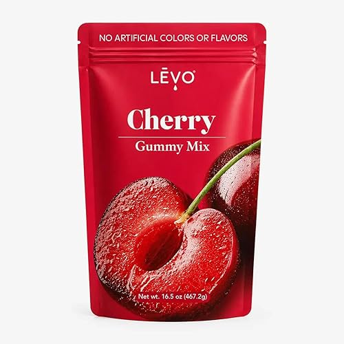 L?VO Gummy Mix - Cherry - Bulk Bag 16.5 oz - Make Your Own Infused Gummies - Each Bag Makes 192 Gummies - 1 Pack