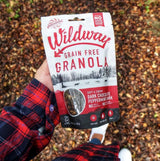 Wildway Keto Granola with Organic Ingredients | Dark Chocolate Peppermint Bark | Grain-Free, Gluten-Free Cereal | Vegan, Low Carb & No Sugar Added |