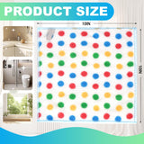 INFICRIME Microfiber Cleaning Cloth,12 Pack Cleaning Rags, Cleaning Towels with Polka dots, Absorbent, Streak Free, Non-Abrasive, Reusable