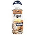 Thomas' Everything Bagels, 6 count, (3.0 oz each), 9g Protein, Kosher Bagels, 18 oz Bag