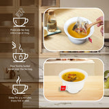 Liuhbn Chrysanthemum And Cassia Seed Tea (5g x 30 packs) - A Traditional Herbal Tea Made From Cassia Seed, Wolfberry, Dried Tangerine Peel, licorice